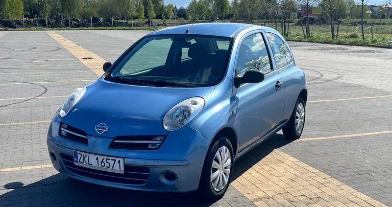 nissan zachodniopomorskie Nissan Micra cena 8400 przebieg: 86000, rok produkcji 2006 z Kołobrzeg